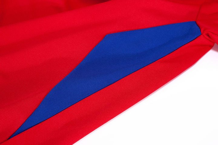 Kurzarm-Fußballtrikot mit V-Ausschnitt und Streifen – DETAIL 3