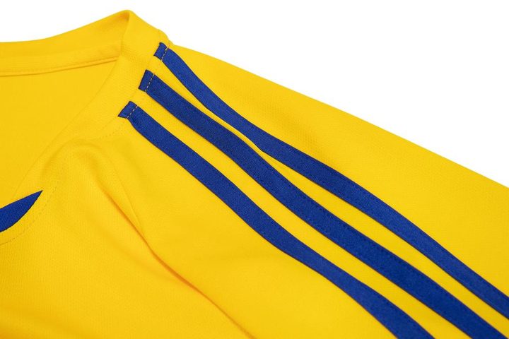 Maglia da calcio a maniche corte con scollo a V con righe – DETAIL 2