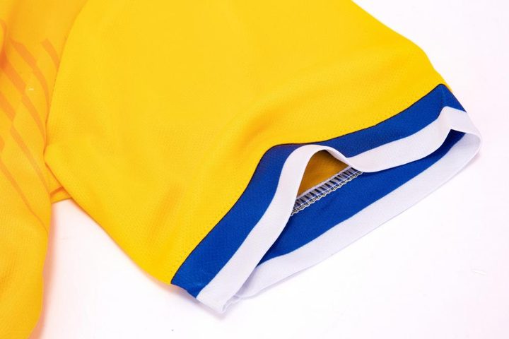 Maglia da calcio a maniche corte con scollo a V con righe – DETAIL 2