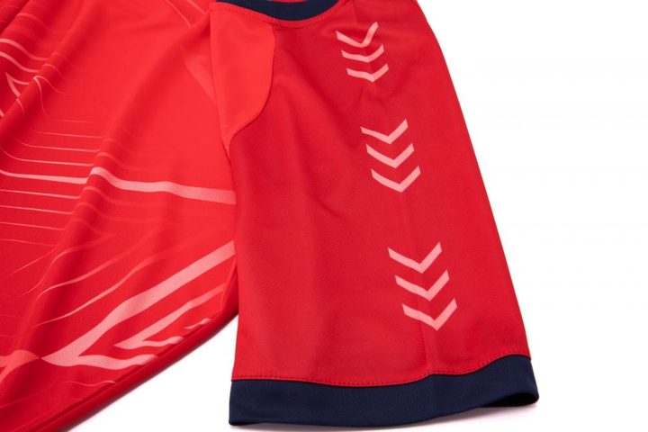 Crew-neck Short Sleeve Gradient Soccer Jersey – DETAIL 2