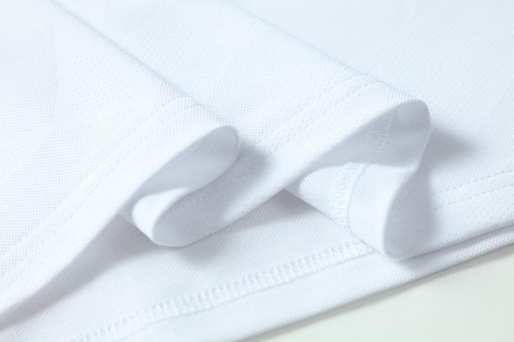 Crew-neck Short Sleeve Geometric Soccer Jersey – DETAIL 2