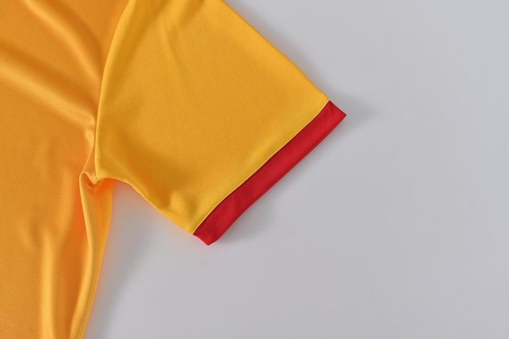 V-neck Short Sleeve Striped Soccer Jersey – DETAIL 2