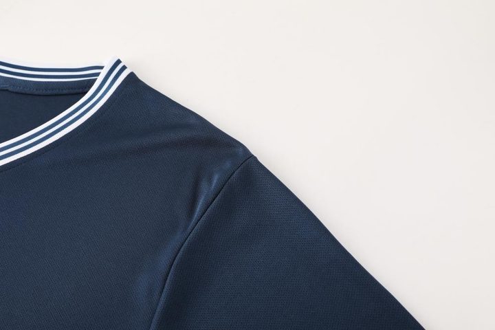 Maglia da calcio a maniche corte con scollo a V con righe – DETAIL 2
