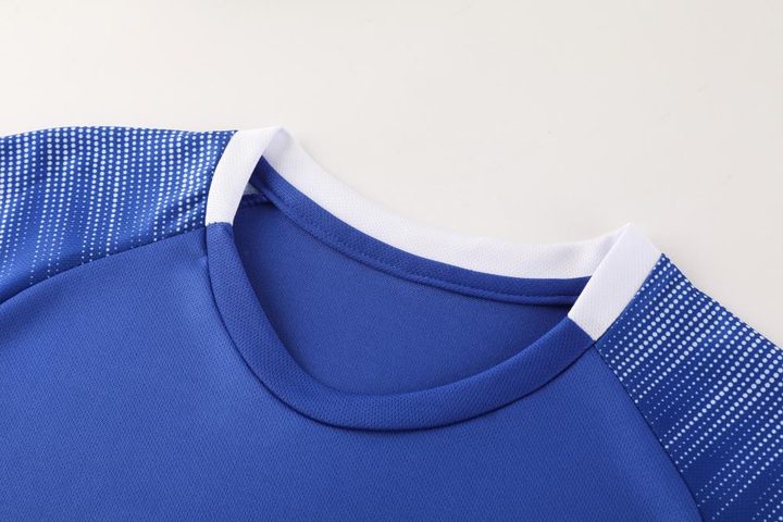 Koszulka piłkarska, z krótkim rękawem, z okrągłym dekoltem i w paski – DETAIL 3