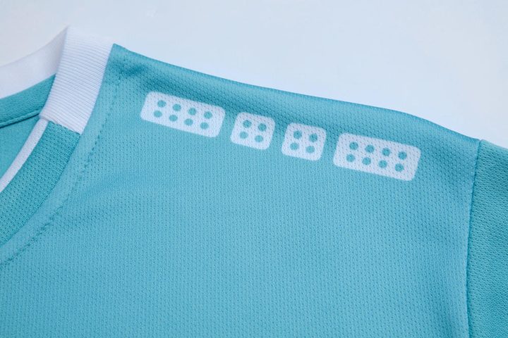 Maglia da calcio a maniche corte con girocollo con righe – DETAIL 3