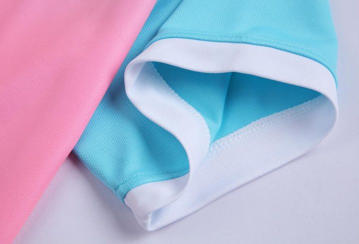 Crew-neck Short Sleeve Striped Soccer Jersey – DETAIL 2