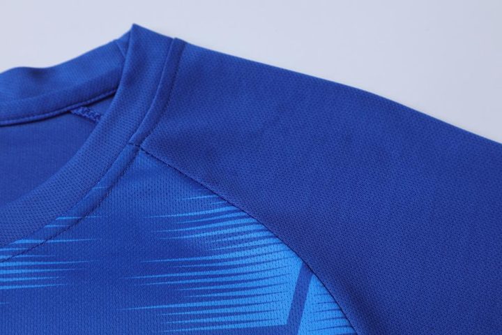 Maglia da calcio a maniche corte con girocollo con righe – DETAIL 1