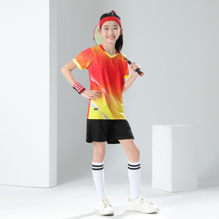 Maglia da calcio a maniche corte con scollo a V con sfumatura – MODEL 2