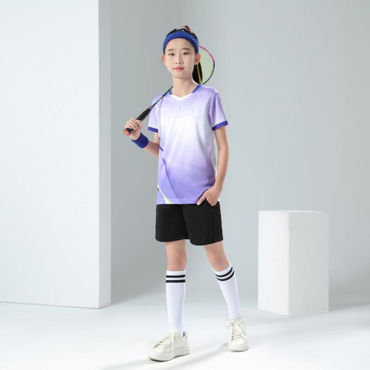 Maglia da calcio a maniche corte con scollo a V con sfumatura – MODEL 1