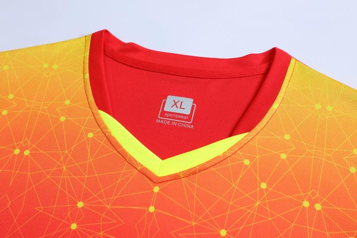 Maglia da calcio a maniche corte con scollo a V con sfumatura – DETAIL 2
