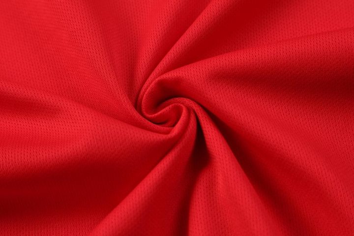Tricou de fotbal, cu mânecă scurtă, cu decolteu rotund și cu dungi – DETAIL 1