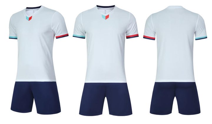 Crew-neck Short Sleeve Striped Soccer Jersey – COMBO 5