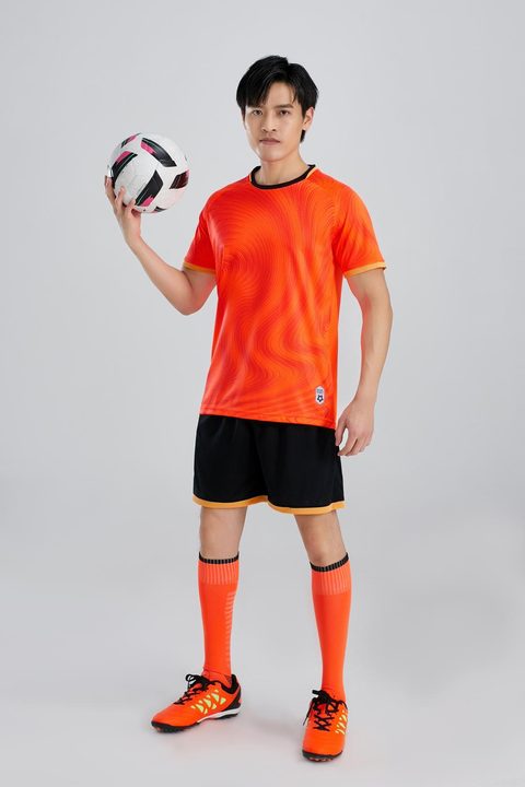 Crew-neck Short Sleeve Soccer Jersey – MODEL 3
