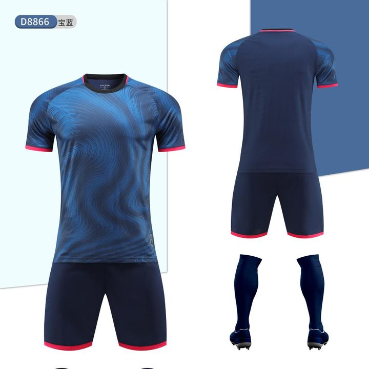 Crew-neck Short Sleeve Soccer Jersey – COMBO 5