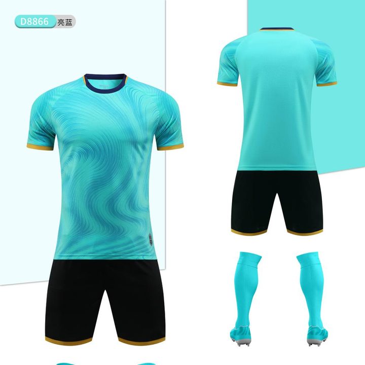 Crew-neck Short Sleeve Soccer Jersey – COMBO 6