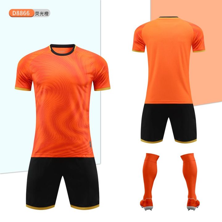 Crew-neck Short Sleeve Soccer Jersey – COMBO 1