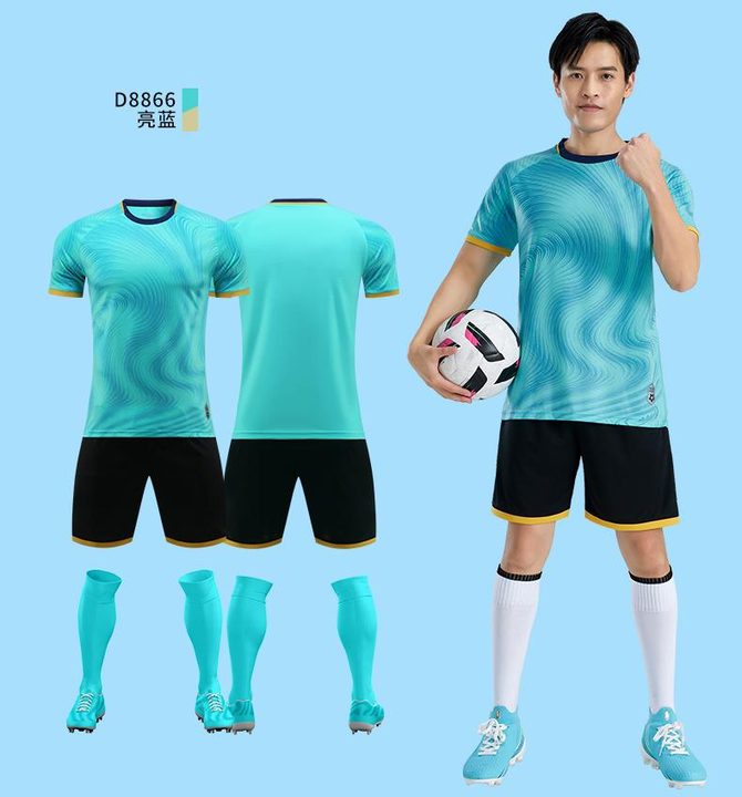 Crew-neck Short Sleeve Soccer Jersey – MODEL 5