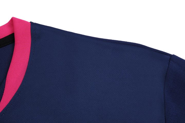 Maillot de football à manches longues avec col rond à dégradé – DETAIL 1
