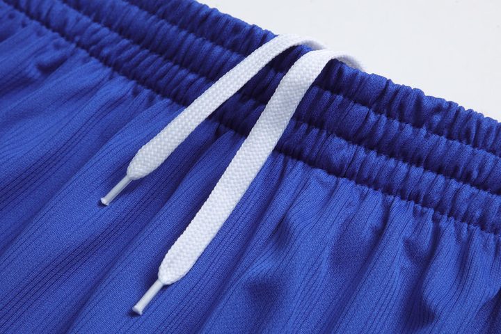 Kurzarm-Fußballtrikot mit V-Ausschnitt und Streifen – DETAIL 3