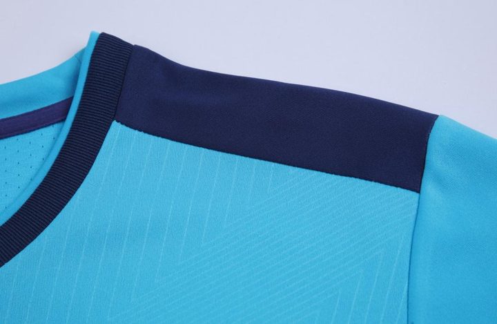 Maglia da calcio a maniche corte con girocollo con righe – DETAIL 2