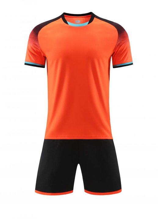 Maglia da calcio a maniche corte con girocollo con sfumatura – FRONT 6