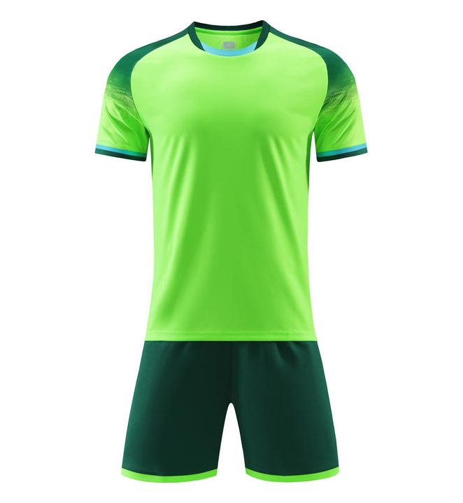 Maglia da calcio a maniche corte con girocollo con sfumatura – FRONT 5