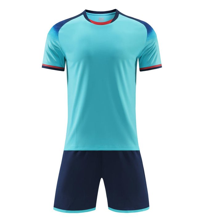 Maglia da calcio a maniche corte con girocollo con sfumatura – FRONT 2