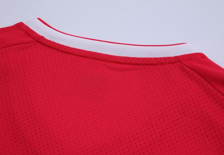 Maglia da calcio a maniche corte con scollo a V con righe – DETAIL 3