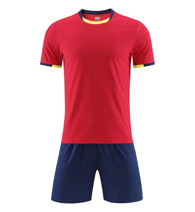 Maglia da calcio a maniche corte con girocollo con sfumatura – FRONT 2
