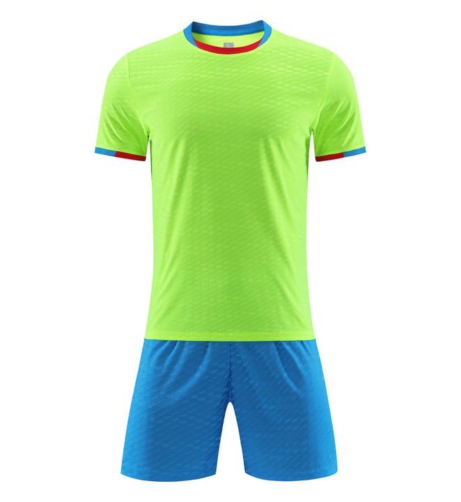 Maglia da calcio a maniche corte con girocollo con sfumatura – FRONT 4