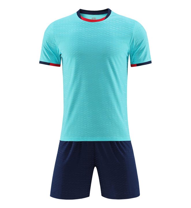 Maglia da calcio a maniche corte con girocollo con sfumatura – FRONT 7