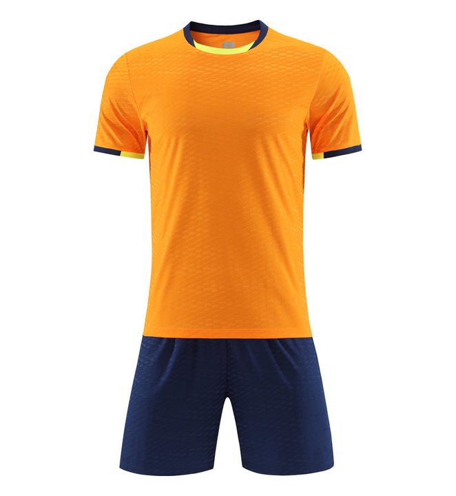 Maglia da calcio a maniche corte con girocollo con sfumatura – FRONT 6