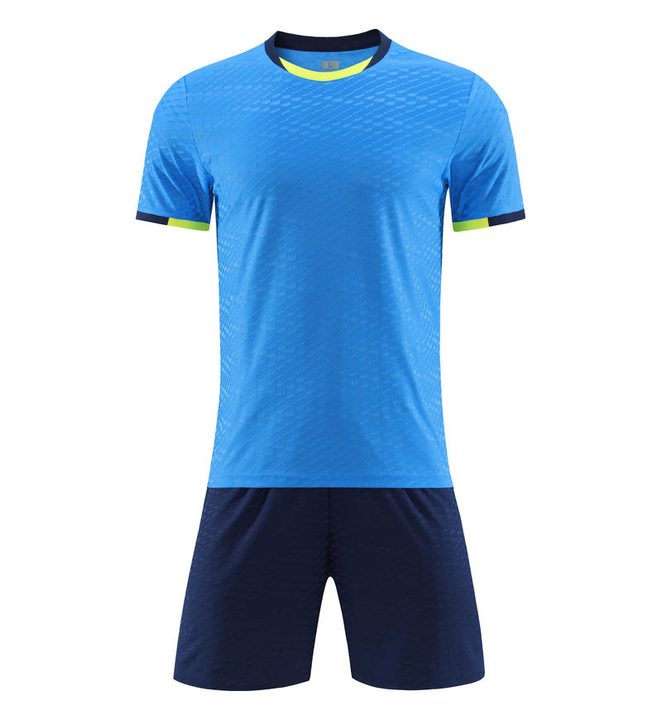 Maglia da calcio a maniche corte con girocollo con sfumatura – FRONT 3