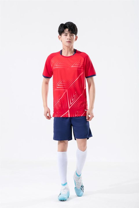Maglia da calcio a maniche corte con girocollo con sfumatura – MODEL 3