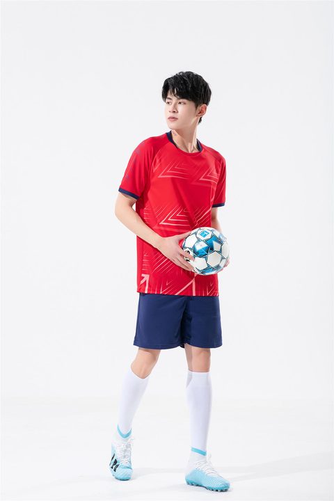 Maglia da calcio a maniche corte con girocollo con sfumatura – MODEL 4