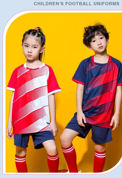 Maglia da calcio a maniche corte con girocollo con sfumatura – MODEL 5