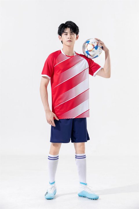 Maglia da calcio a maniche corte con girocollo con sfumatura – MODEL 3