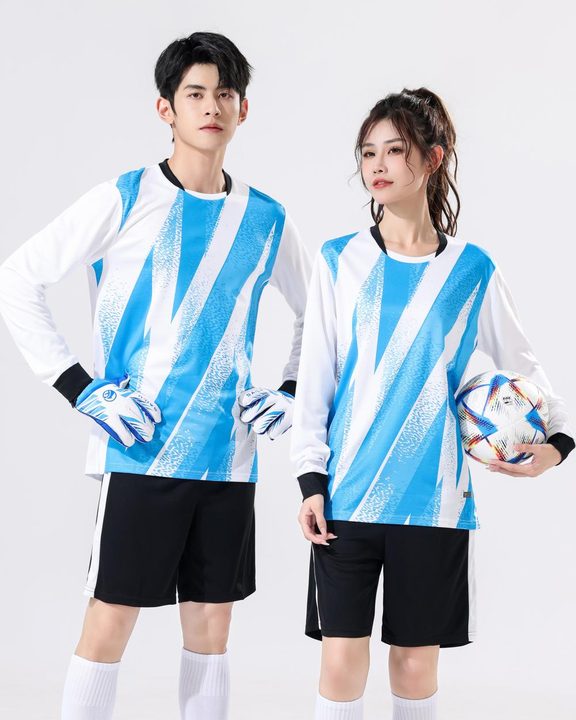 Long Sleeve Goalkeeper Soccer Jersey – MODEL 4
