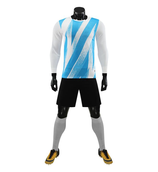Long Sleeve Goalkeeper Soccer Jersey – FRONT 6
