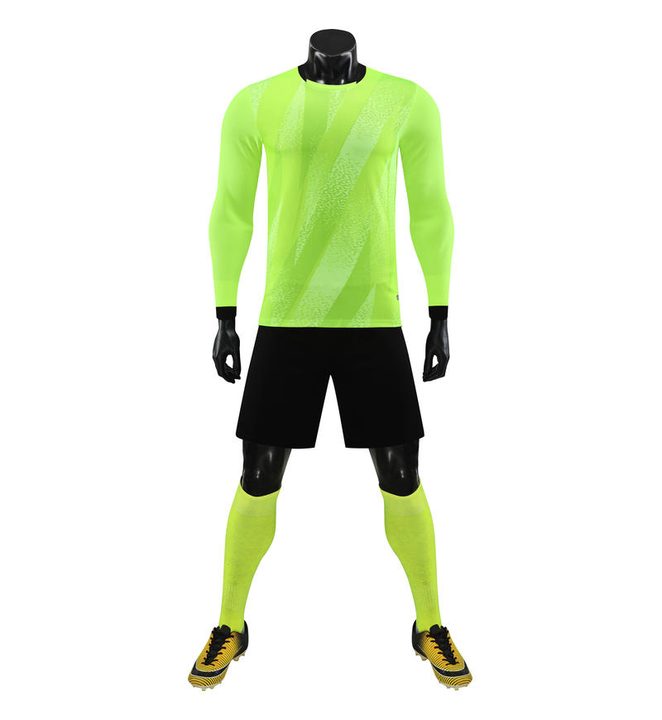 Long Sleeve Goalkeeper Soccer Jersey – FRONT 3