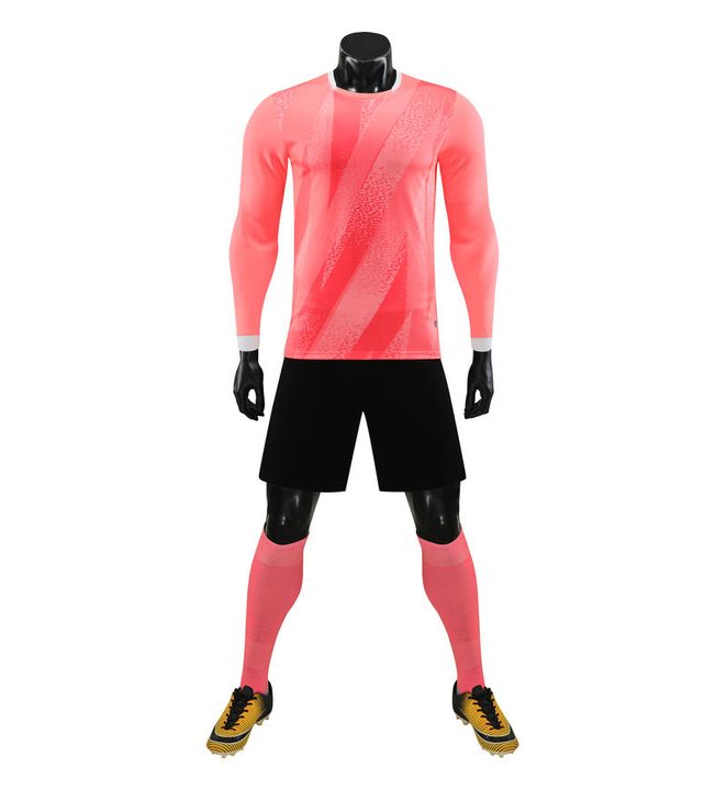 Long Sleeve Goalkeeper Soccer Jersey – FRONT 5
