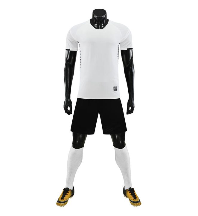 Crew-neck Short Sleeve Soccer Jersey – FRONT 5