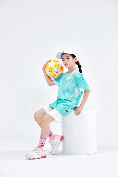 Maglia da calcio a maniche corte con girocollo con pannelli – MODEL 4