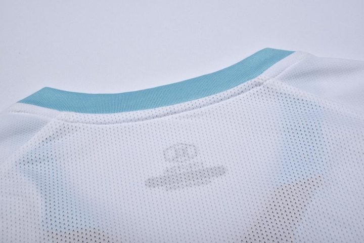 Tricou de fotbal, cu mânecă scurtă, cu decolteu în V și cu degrade – DETAIL 2