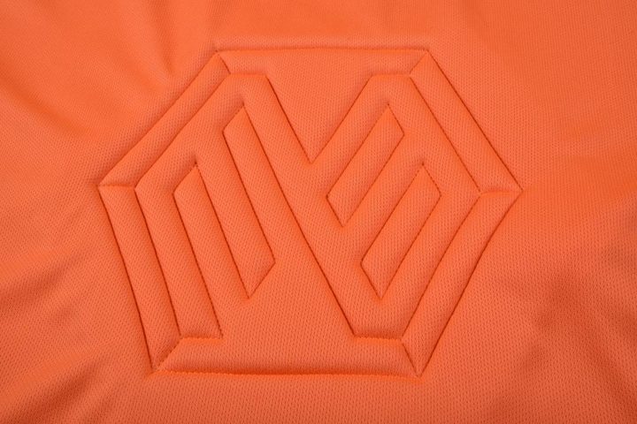 Langarm-Fußballtrikot mit Rundhalsausschnitt und Streifen – DETAIL 3