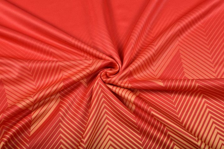 Maglia da calcio a maniche corte con scollo a V con righe – DETAIL 2