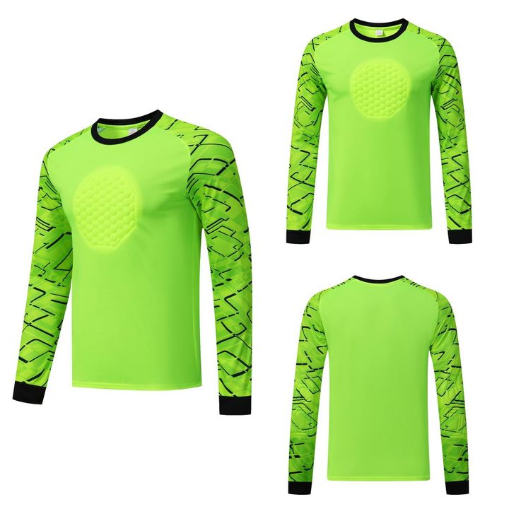 Long Sleeve Goalkeeper Soccer Jersey – COMBO 1