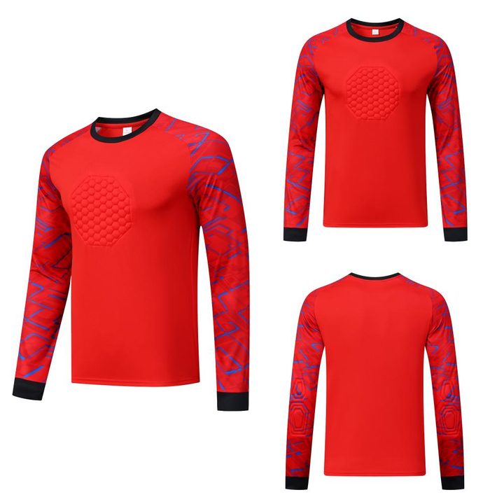 Long Sleeve Goalkeeper Soccer Jersey – COMBO 2