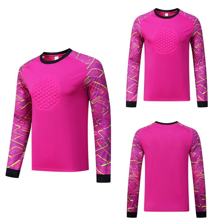 Long Sleeve Goalkeeper Soccer Jersey – COMBO 3