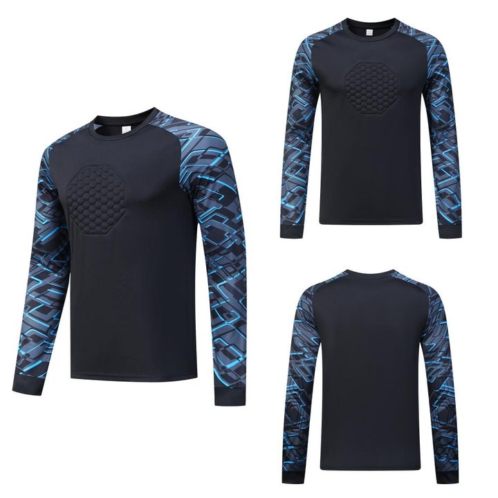Long Sleeve Goalkeeper Soccer Jersey – COMBO 5